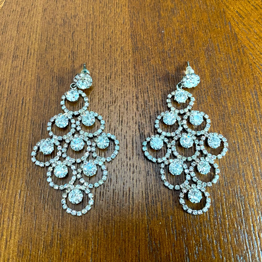 4 piece set - Rhinestone and pearl set Fashion Jewelry
